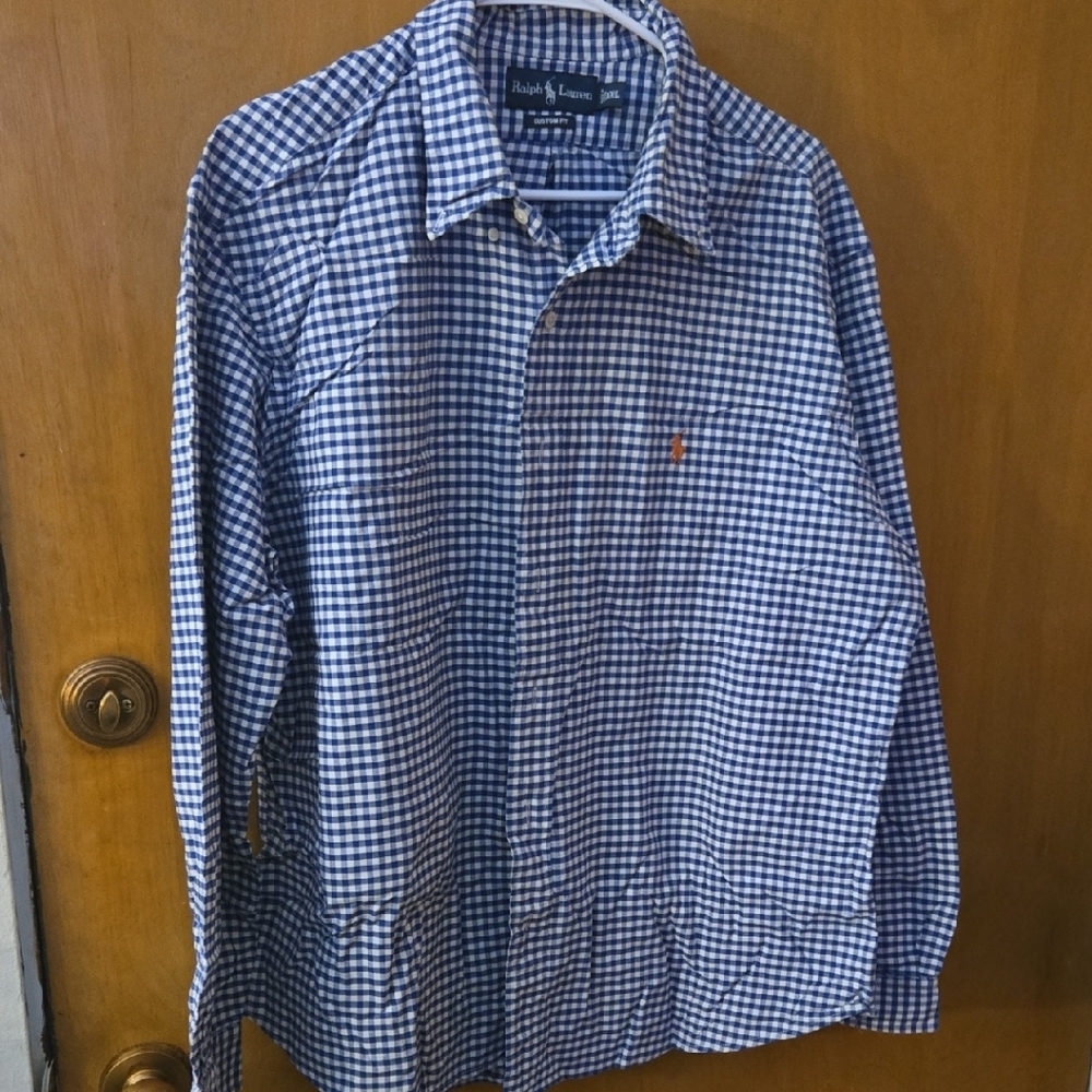Polo by Ralph Lauren Blue Casual Button Down Shirt